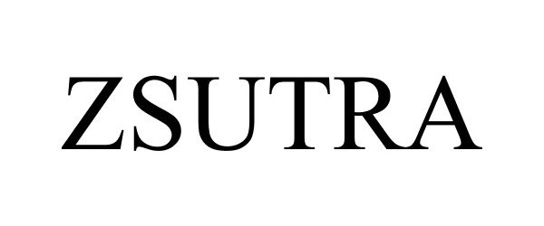 Trademark Logo ZSUTRA
