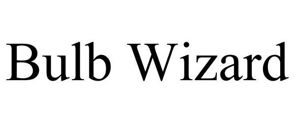 Trademark Logo BULB WIZARD