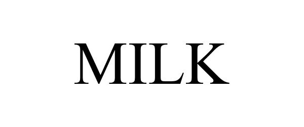 Trademark Logo MILK