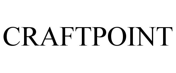 Trademark Logo CRAFTPOINT