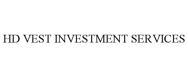  HD VEST INVESTMENT SERVICES