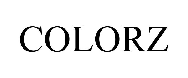 Trademark Logo COLORZ