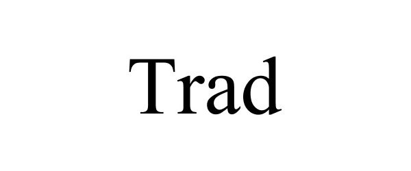 Trademark Logo TRAD