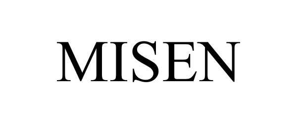 Trademark Logo MISEN