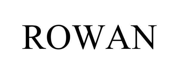 Trademark Logo ROWAN