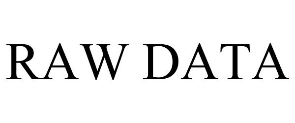 Trademark Logo RAW DATA