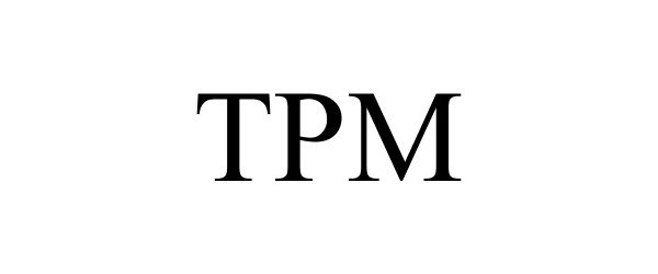 Trademark Logo TPM