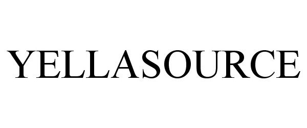 Trademark Logo YELLASOURCE