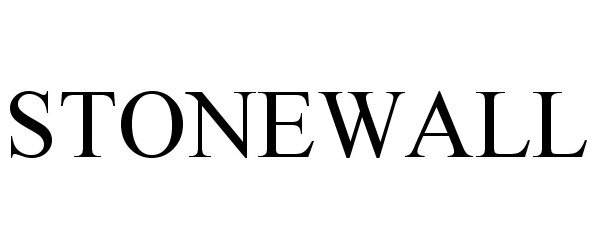 Trademark Logo STONEWALL