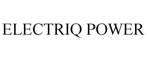 علامة تجارية شعار ELECTRIQ POWER