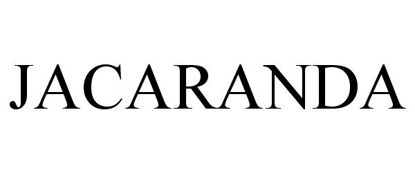 Trademark Logo JACARANDA
