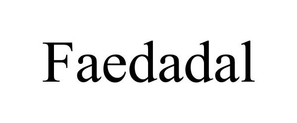  FAEDADAL