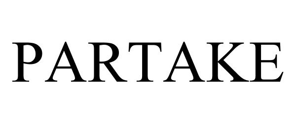 Trademark Logo PARTAKE