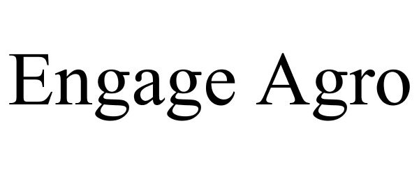 Trademark Logo ENGAGE AGRO