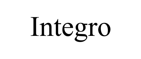 Trademark Logo INTEGRO