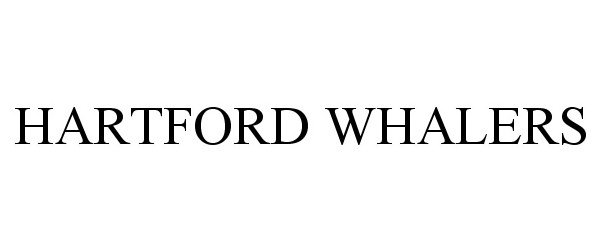 Trademark Logo HARTFORD WHALERS