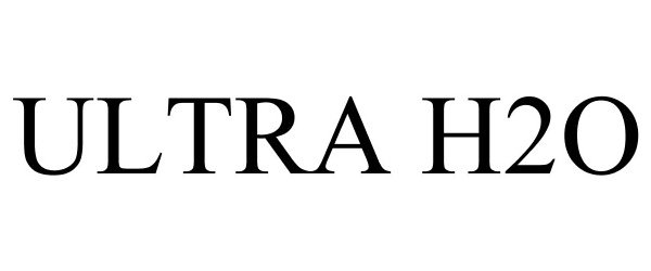Trademark Logo ULTRA H2O