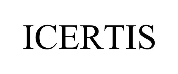 Trademark Logo ICERTIS