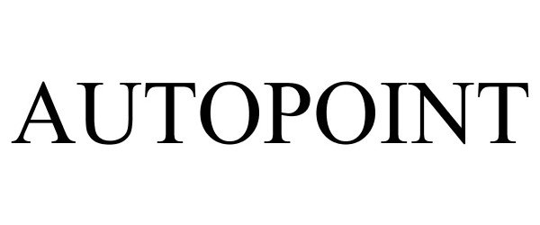 Trademark Logo AUTOPOINT