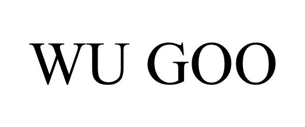 Trademark Logo WU GOO