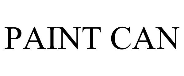 Trademark Logo PAINT CAN
