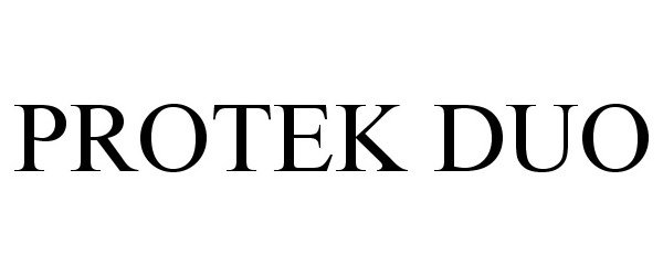 Trademark Logo PROTEK DUO