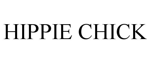 Trademark Logo HIPPIE CHICK