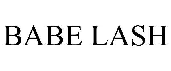 Trademark Logo BABE LASH