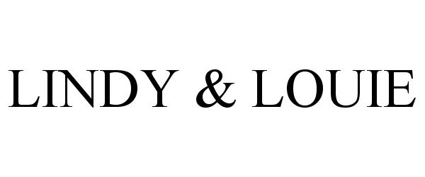  LINDY &amp; LOUIE