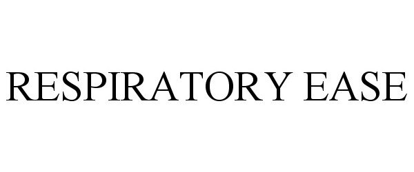 Trademark Logo RESPIRATORY EASE
