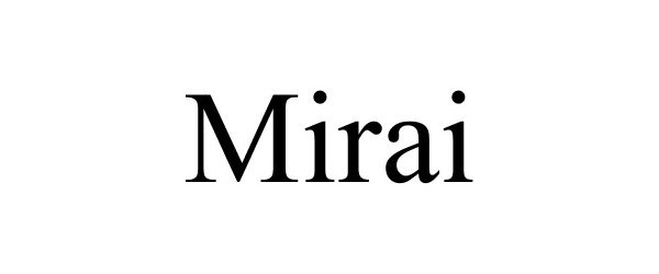 Trademark Logo MIRAI