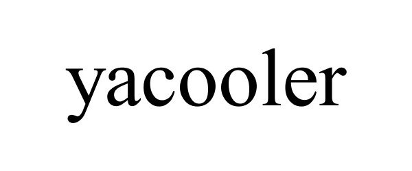 Trademark Logo YACOOLER