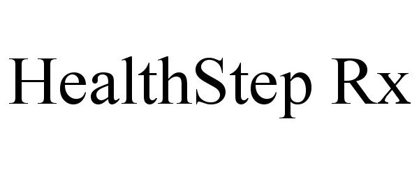 Trademark Logo HEALTHSTEP RX