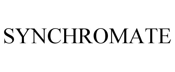 Trademark Logo SYNCHROMATE