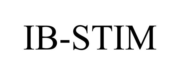 Trademark Logo IB-STIM