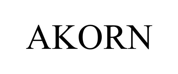 Trademark Logo AKORN