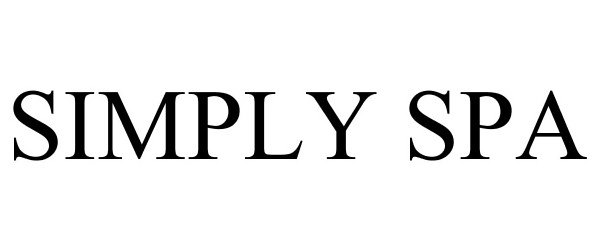 Trademark Logo SIMPLY SPA