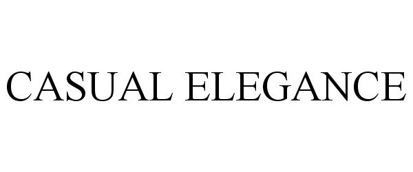Trademark Logo CASUAL ELEGANCE