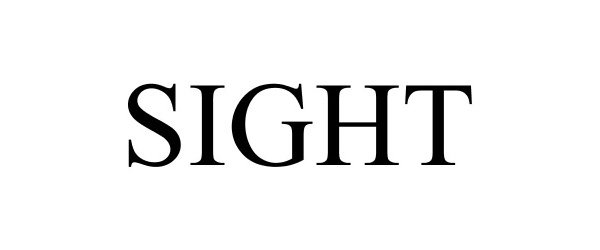 Trademark Logo SIGHT