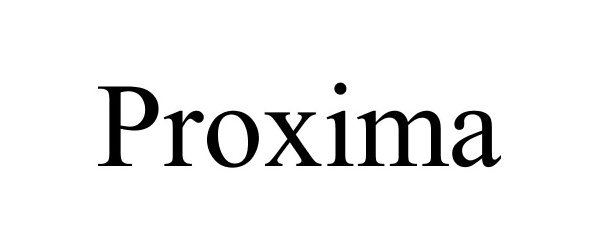 Trademark Logo PROXIMA