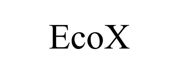 Trademark Logo ECOX