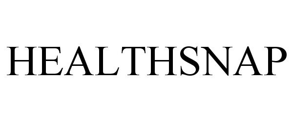 Trademark Logo HEALTHSNAP