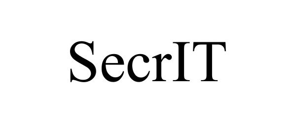 Trademark Logo SECRIT
