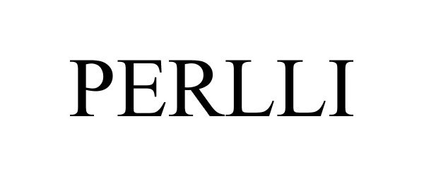 Trademark Logo PERLLI