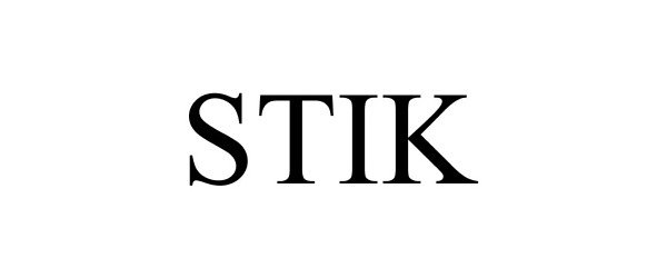 Trademark Logo STIK