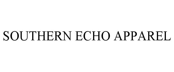  SOUTHERN ECHO APPAREL