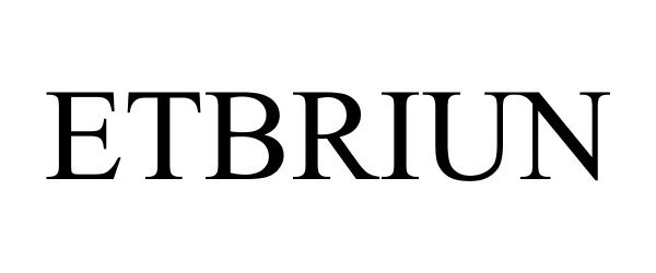 Trademark Logo ETBRIUN