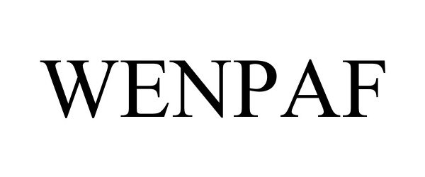 Trademark Logo WENPAF