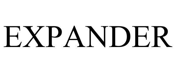 Trademark Logo EXPANDER