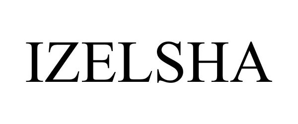 Trademark Logo IZELSHA
